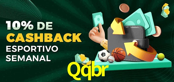 10% de bônus de cashback na Qqbr